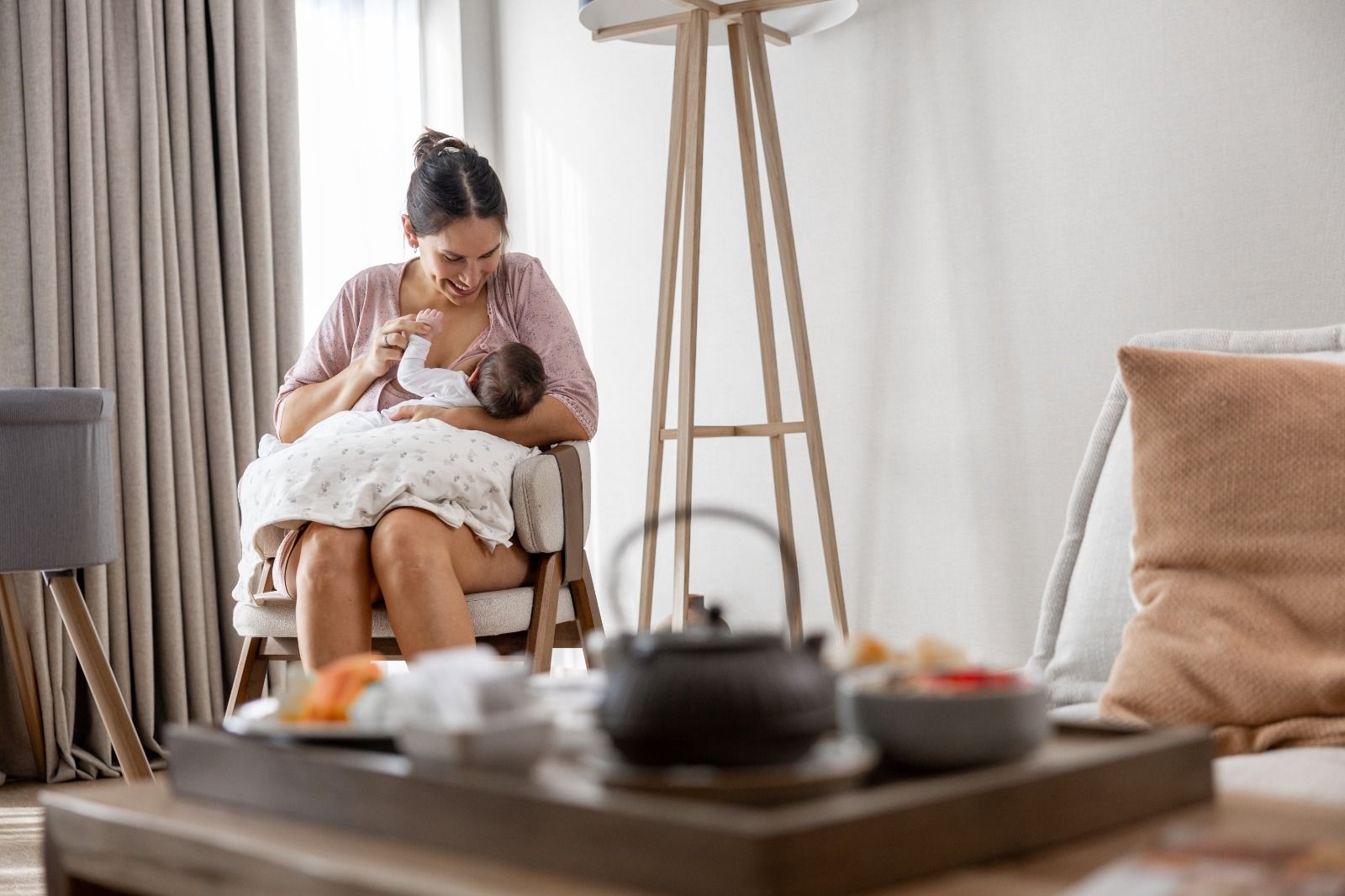 Momento de té y descanso